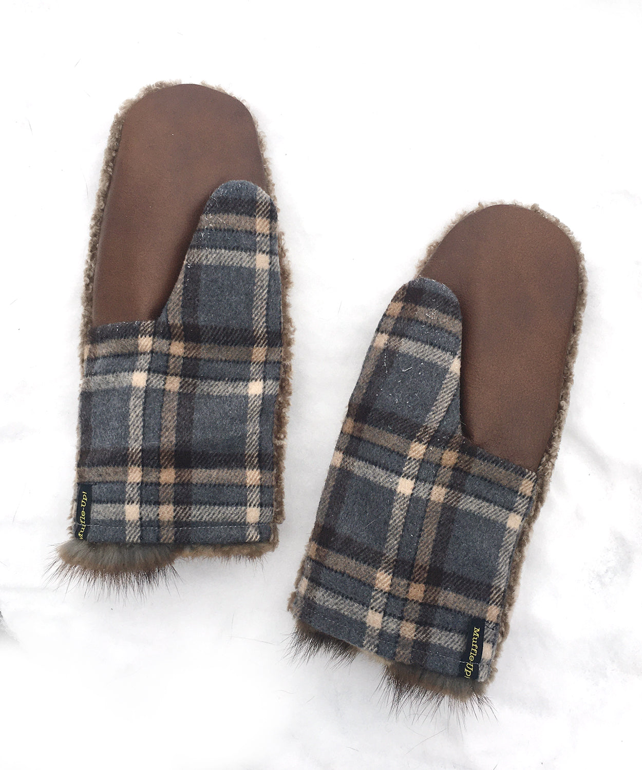 Real Fur Mittens. Shearling fur mittens with fur lining. Fur lined Mittens for raynaud's. warmest furry mittens made in Canada. Big furry mitts for men