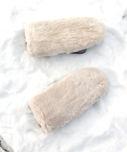 Real Fur Mittens. Sheared beaver fur mittens with fur lining. Mittens for raynauds. warmest mittens made in Canada