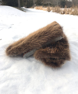 Real Fur Mittens. Beaver fur mittens with fur lining. Mittens for raynauds. warmest mittens made in Canada