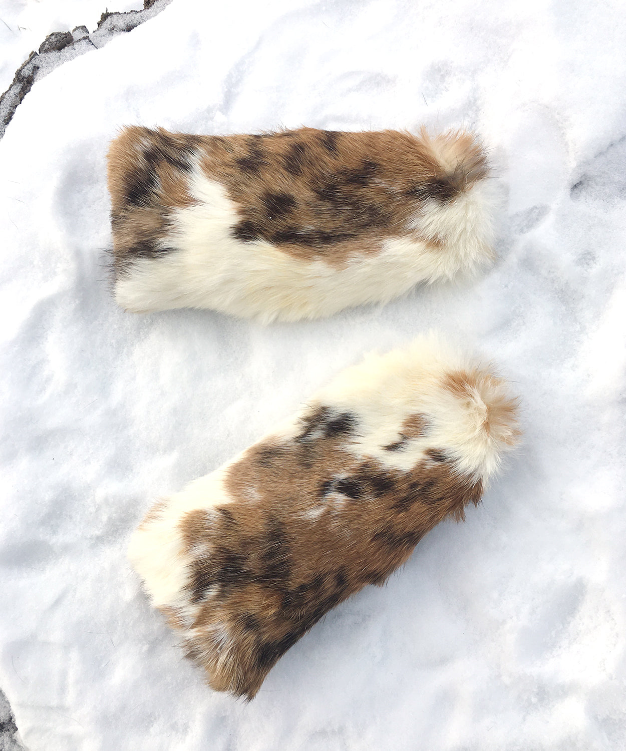 Real Fur Mittens. Rabbit fur mittens with fur lining. Mittens for raynauds. warmest mittens made in Canada