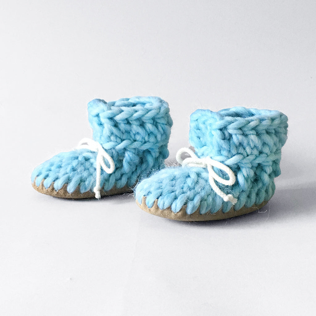 Baby and Kids Merino Wool Slippers - Summit