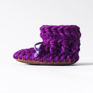 Baby and Kids Merino Wool Slippers - Smoothie - Muffle - Up!