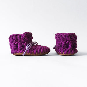 Baby and Kids Merino Wool Slippers - Smoothie - Muffle - Up!