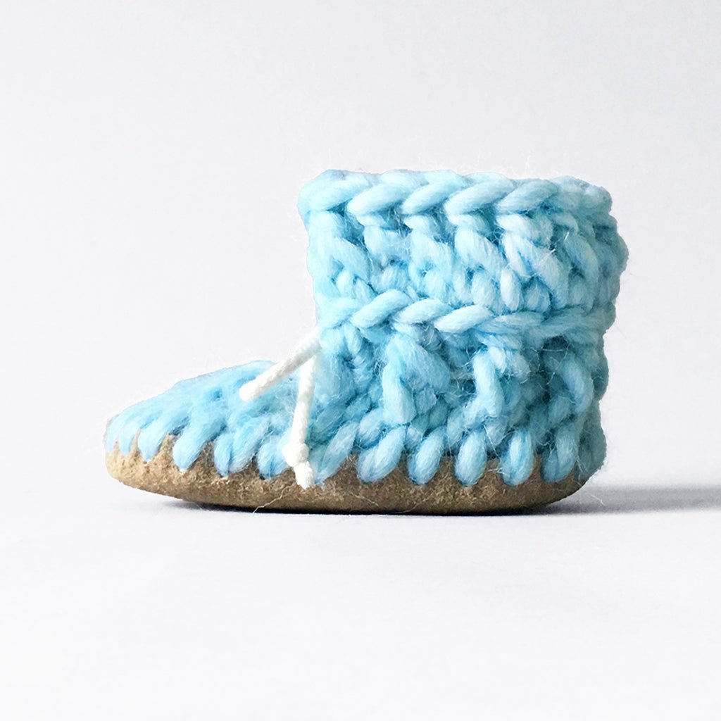 Baby and Kids Merino Wool Slippers - Summit - Muffle - Up!