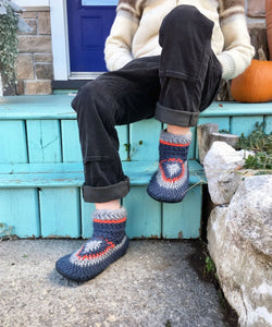 Women's 8, 9, Men's 7 Demiboot: Sweater Weather - Muffle - Up!